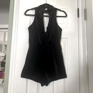 Velvet Dressy Romper